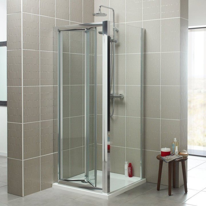 KV6 Bi-Fold Shower Door 760mm