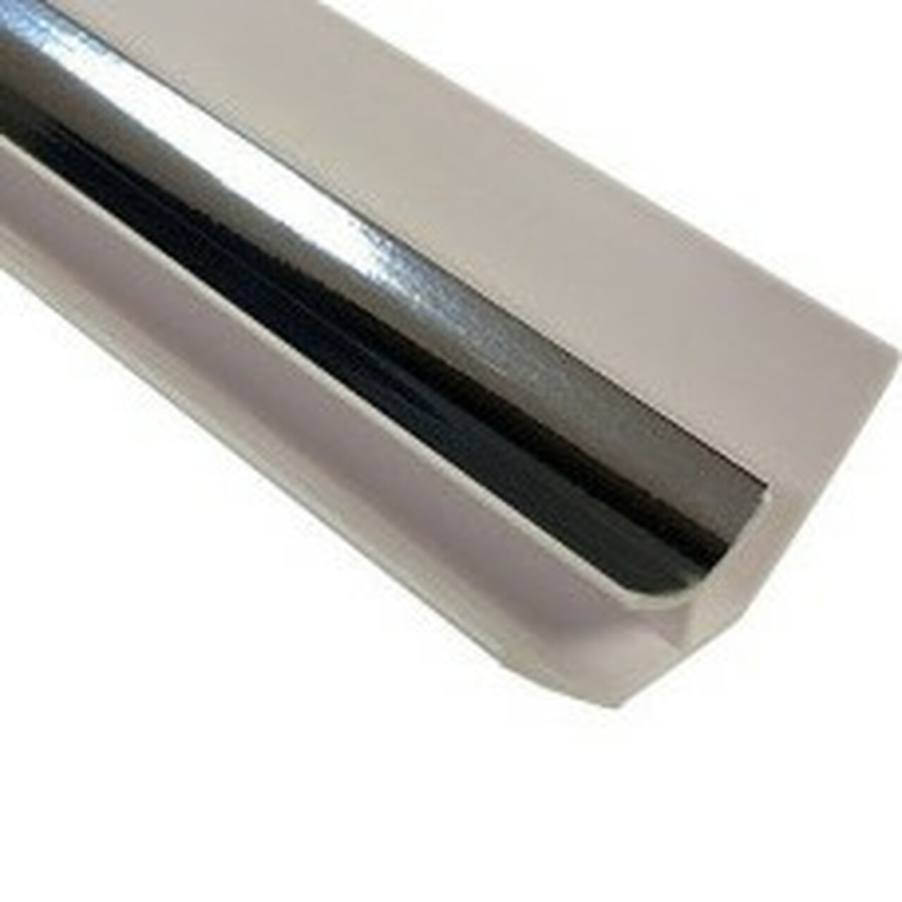 10mm Internal Winged Corner Chrome Aluminium