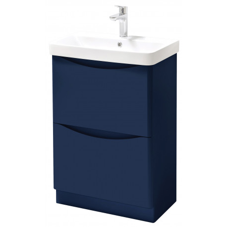 Cayo 500mm Floor Standing 2 Drawer Unit And Basin