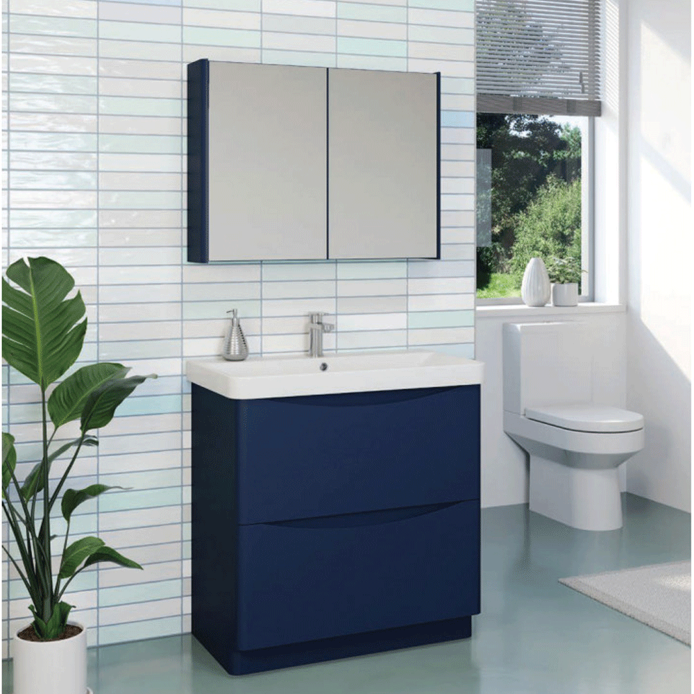 800x450mm Cayo Floor Standing Unit And Basin