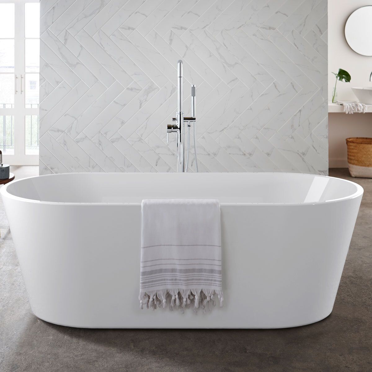 Coast 1500 x 750 Freestanding Bath