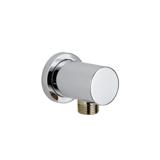 Round shower outlet elbow